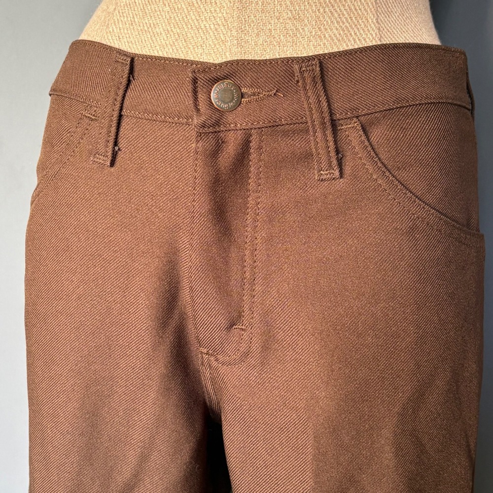 Wrangler Wrancher Pants | Size 30 X 30 - Fits 28" | Brown Western Cowboy Flare
